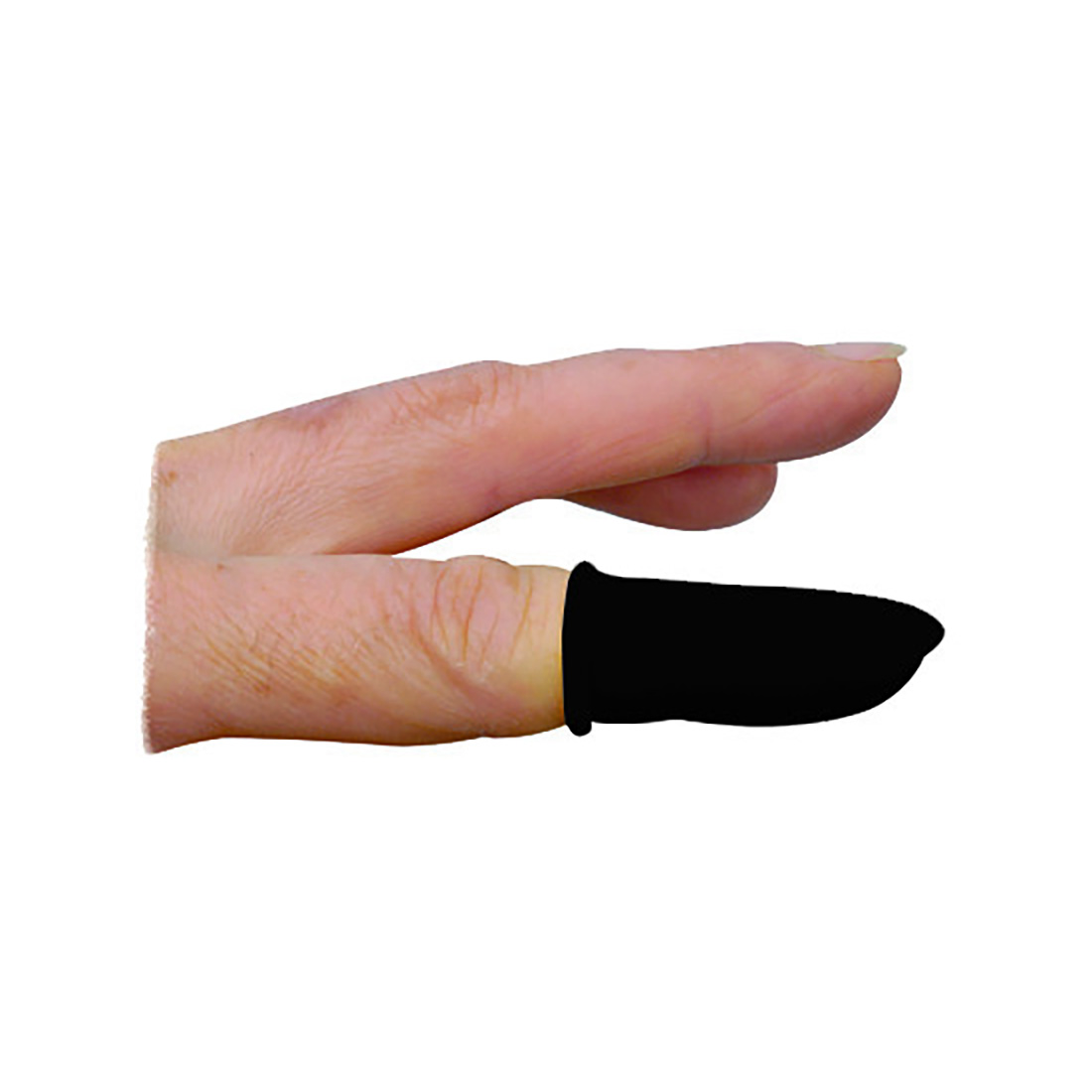 Fingerlinge Latex schwarz 1000 L